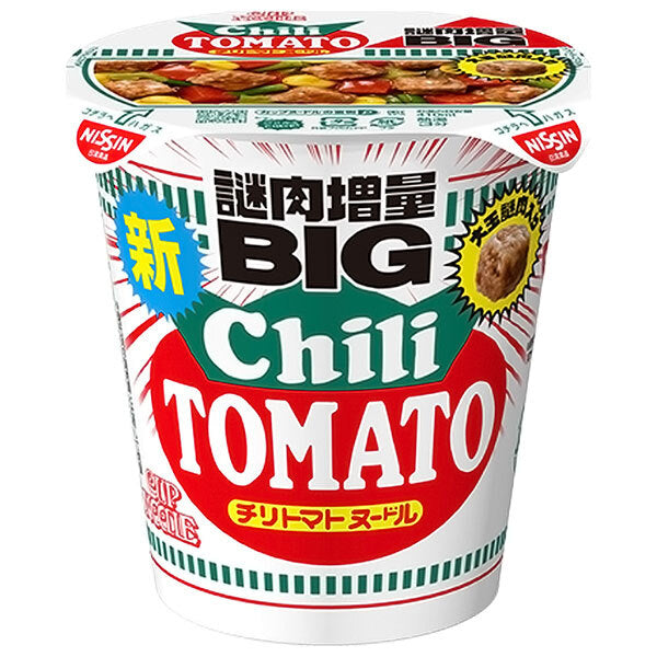 トマチリ商品 日清食品 カップヌードル チリトマトヌードル ビッグ 109g×12個入