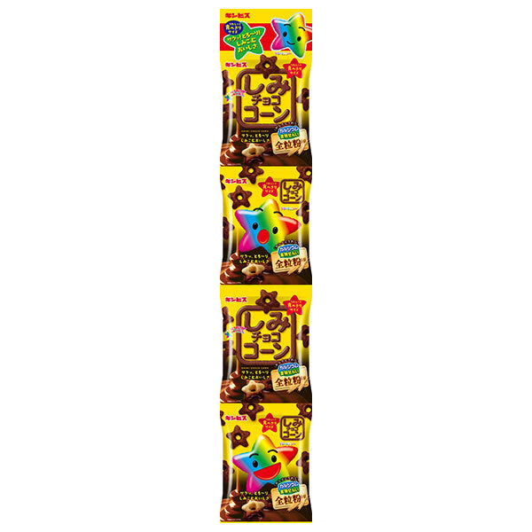 Ginbis Shimi Chocolate Corn Whole Grain 4 Rows 52g (13g x 4) x 12