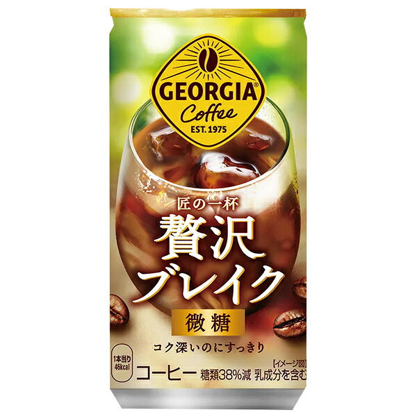 Coca-Cola Georgia Takumi no Ippai Luxury Break 185g can x 30