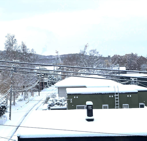 札幌に早すぎる「冬将軍」到来！紅葉と雪の、綺麗なコラボ