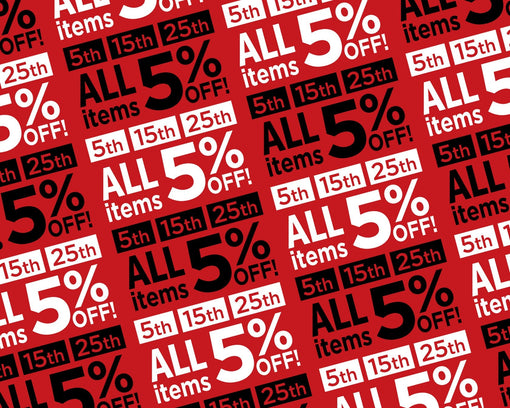 One Day Only! Get 5% OFF Everything on July 5th (Canada Time)!