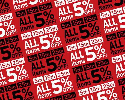 One Day Only! Get 5% OFF Everything on Aug. 15th (Canada Time)!