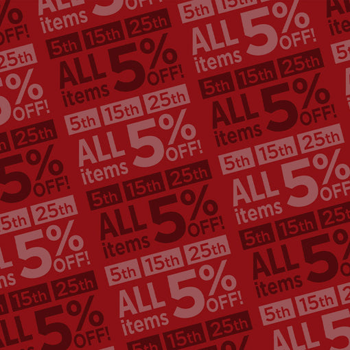 One Day Only! Get 5% OFF Everything on June 25th (Canada Time)!