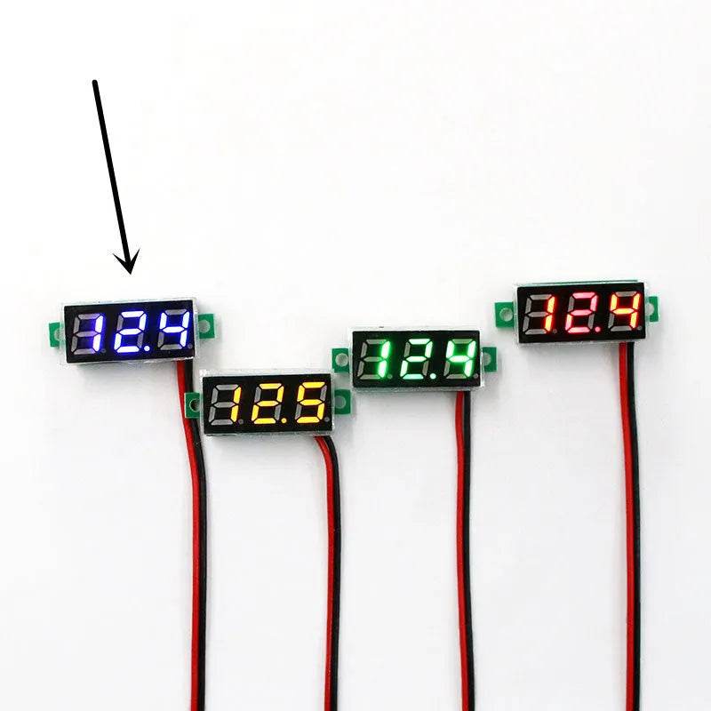 0.28 Ultra-small DC Voltmeter Digital LED Display Adjustable