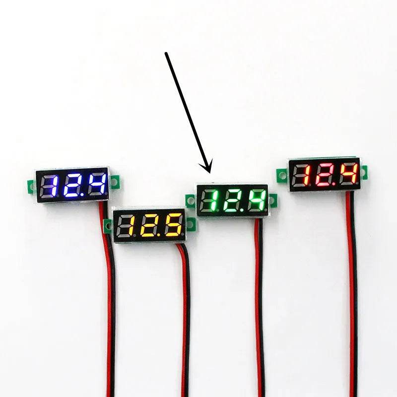 0.28 Ultra-small DC Voltmeter Digital LED Display Adjustable