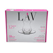 Teacup & Saucer Set 5.5 Oz - LAV ALYA - Set of 12