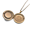 Black Cat Locket Necklace