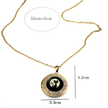 Black Cat Locket Necklace