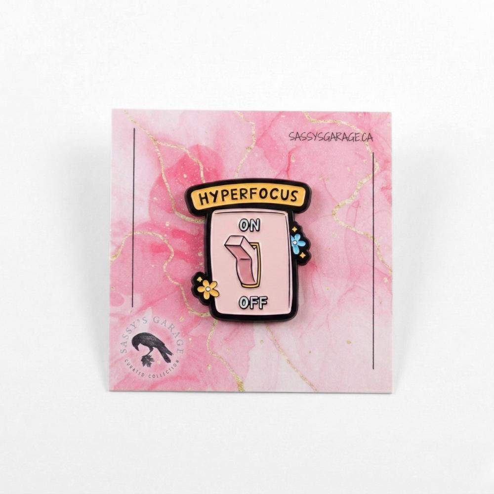 Hyperfocus ON | Collectible Pin