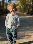 Arnie Cargo Pant | Blue | Me & Henry