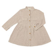 Hannah Dress | Oatmeal Stripe | Vignette