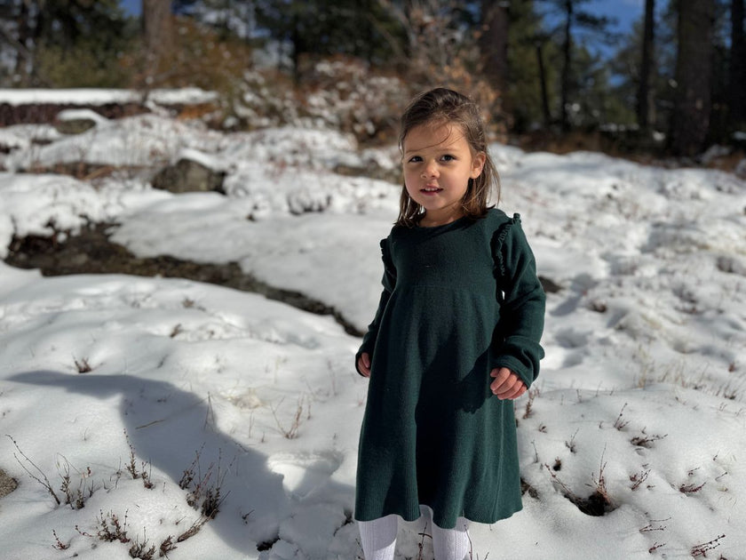 Mia Dress | Hunter Green | Vignette