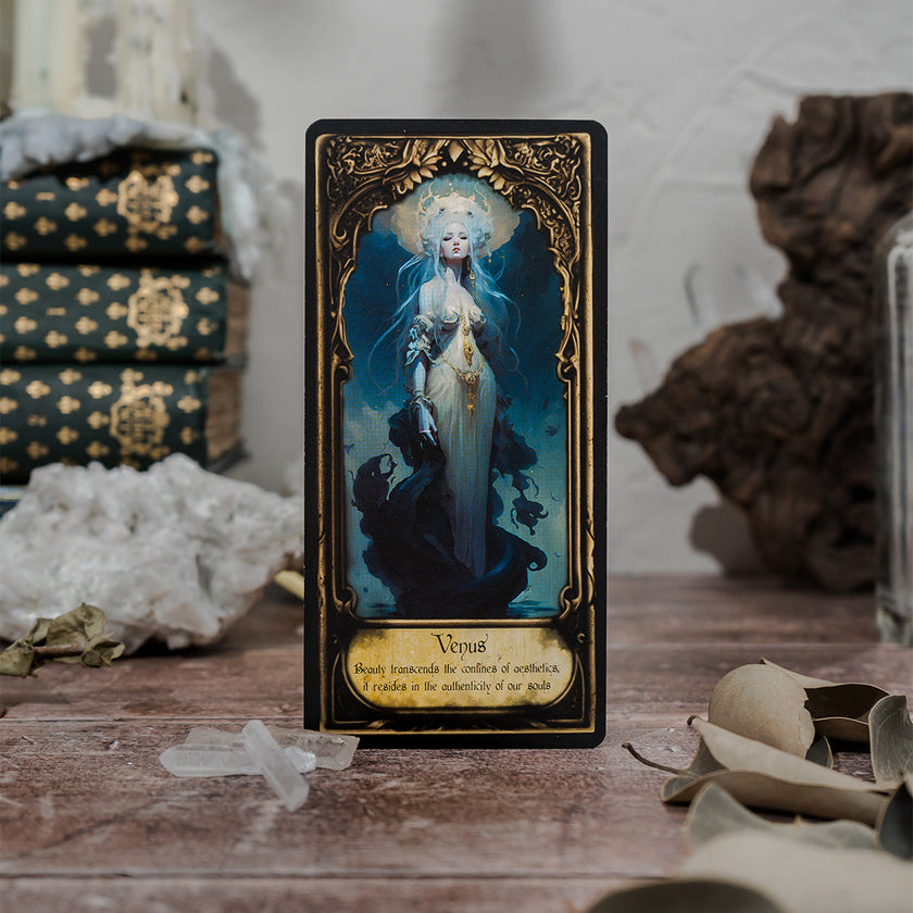 Obsidian Veil Oracle Deck