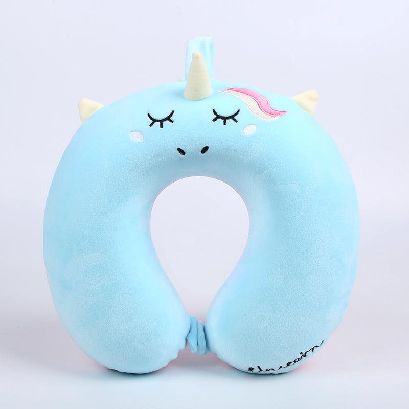 U-Shaped Memory Foam Travel Neck Pillow – Slow Rebound Car & Nap Pillow in 5 Colours