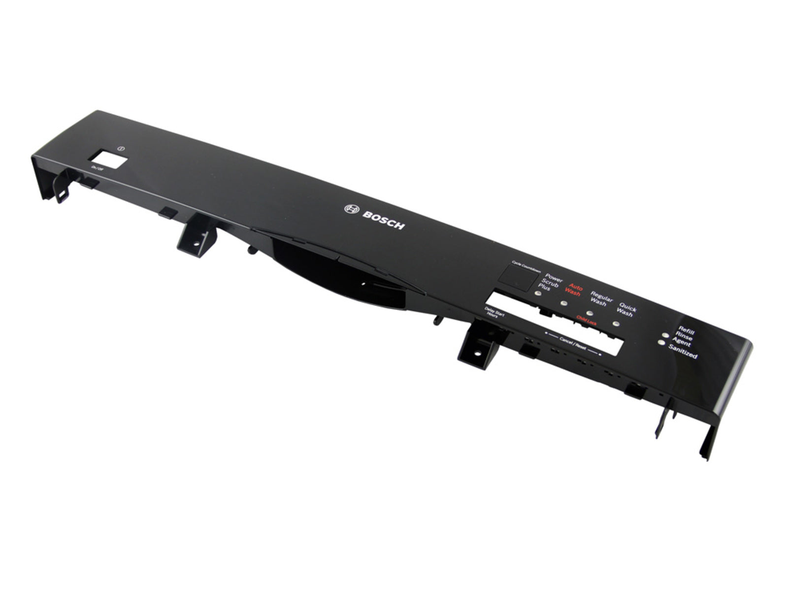 Panneau de façade de lave-vaisselle Bosch 00478809 noir - Pièce de rechange - Noir