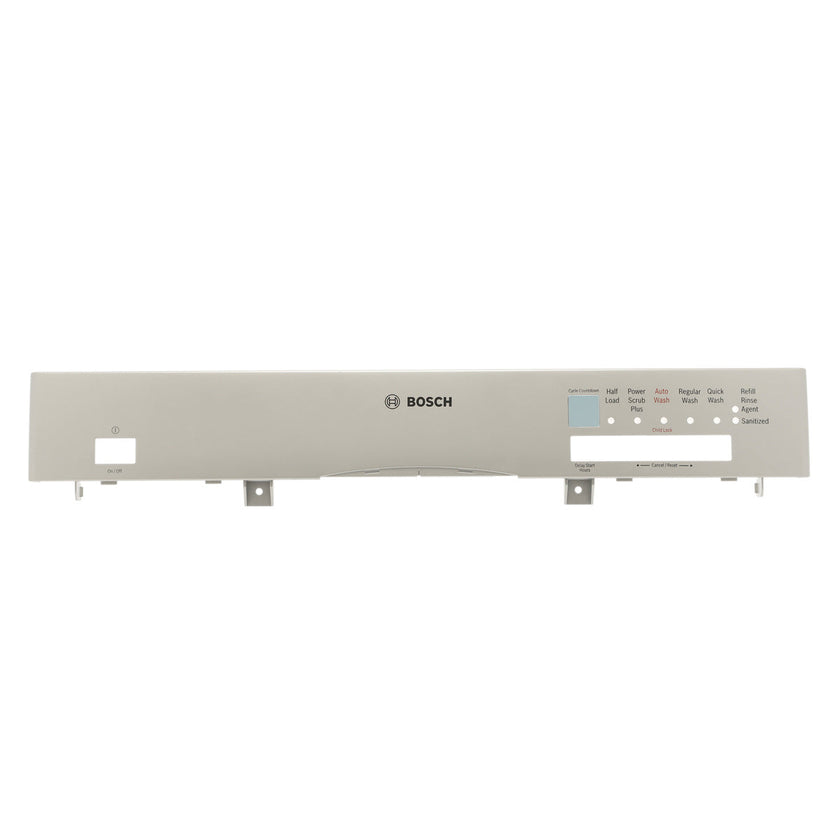 Bosch 00478811 Dishwasher Control Panel Facia Part - Silver