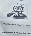 Sportworks Bob Ratchet Upright Quick Load Roof Mount Single Bike Rack #250150