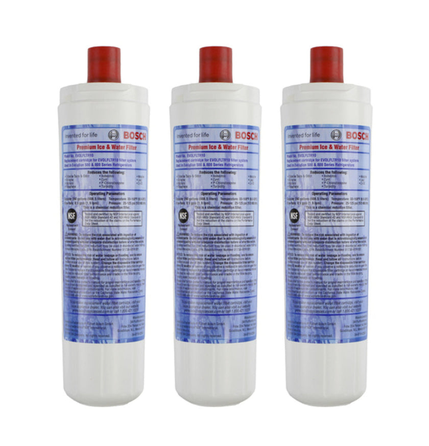 Filtres à eau pour réfrigérateur Bosch 00576336 (lot de 3)