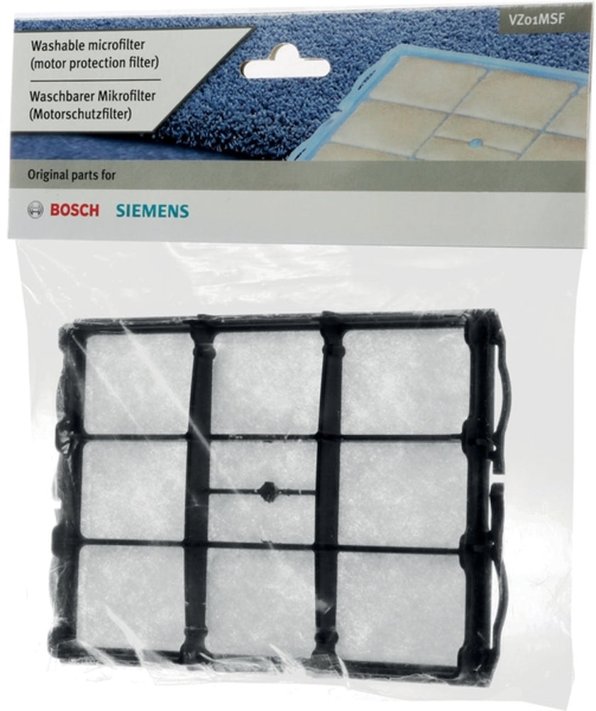 Filtre de protection pour moteur d'appareil électroménager Bosch 00578863