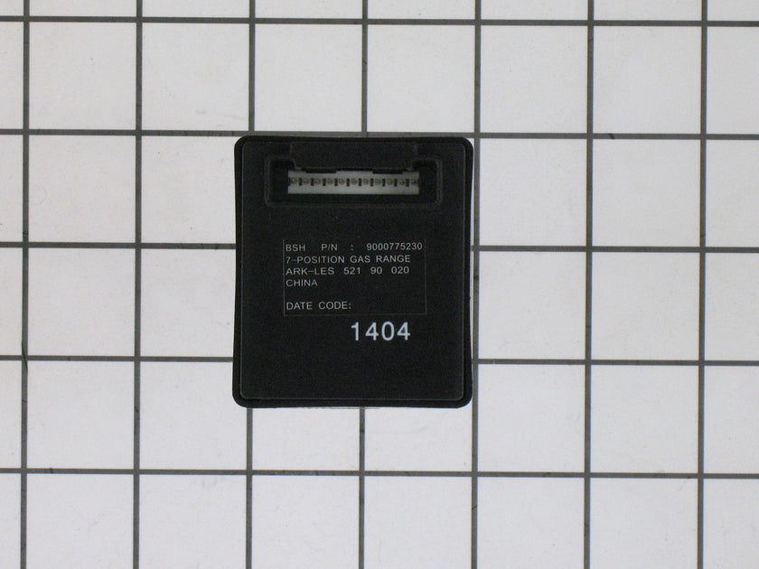 Bosch Dishwasher 7-Position Switch Part 00628901