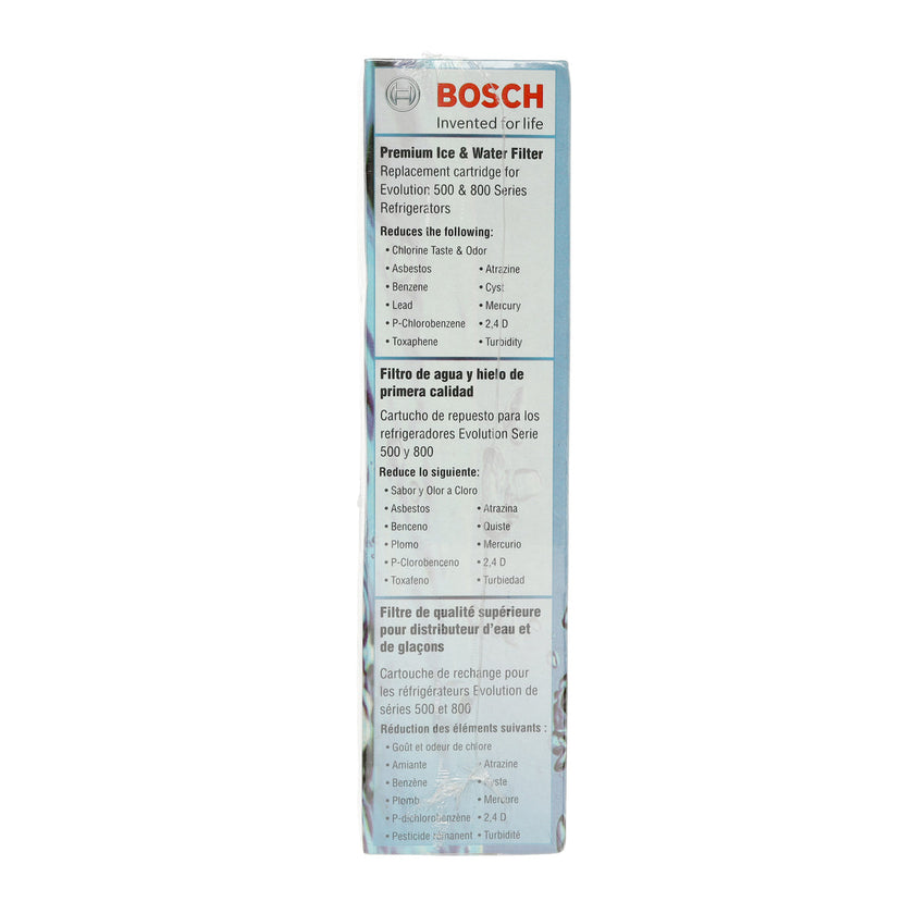 Filtre à eau et à glace pour réfrigérateur Bosch 00640565 Premium