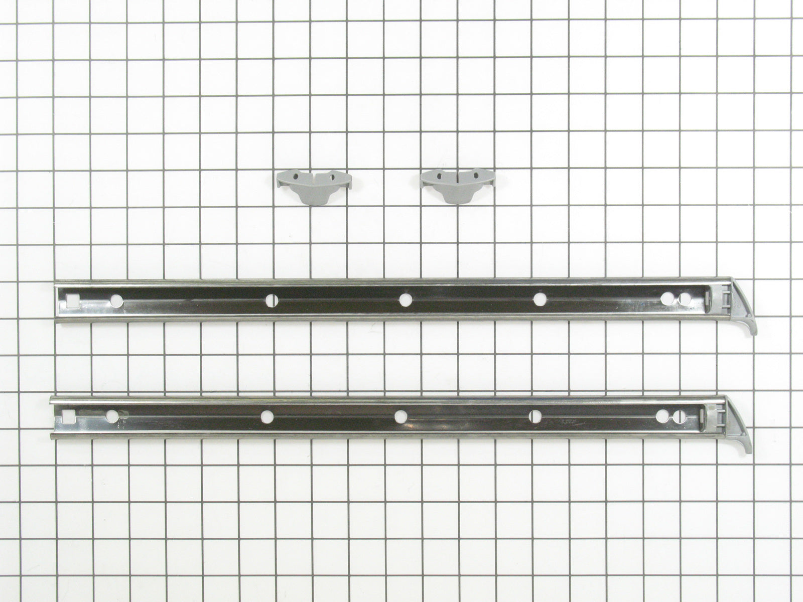 Rails coulissants pour panier de lave-vaisselle Bosch 00669255
