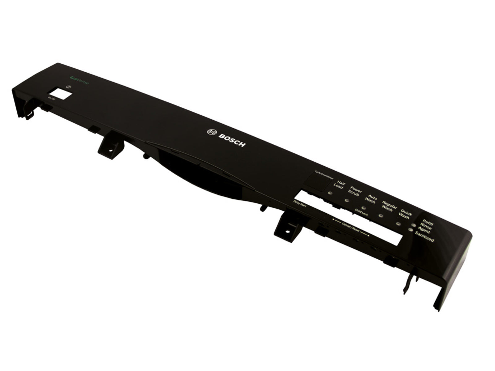 Bosch 00683957 Black Dishwasher Facia Panel Part