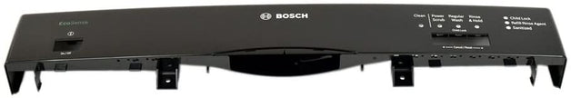 Panneau avant de lave-vaisselle Bosch 00684536 - Pièce de rechange - Noir