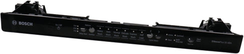 Bosch Dishwasher Facia Panel Part 00689602-Black