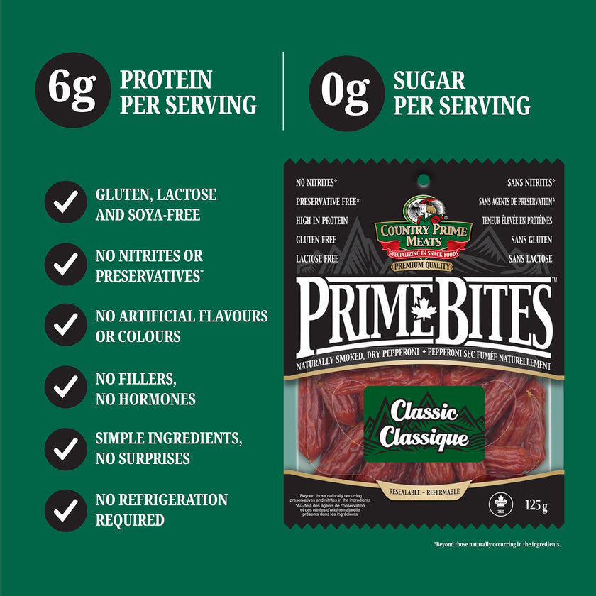 Country Prime Meats - Prime Bites - Classic (125g)