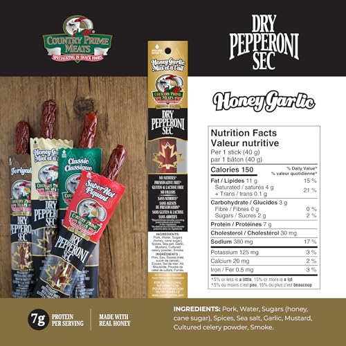 Country Prime Meats - Prime Bites - Honey Garlic (125g)