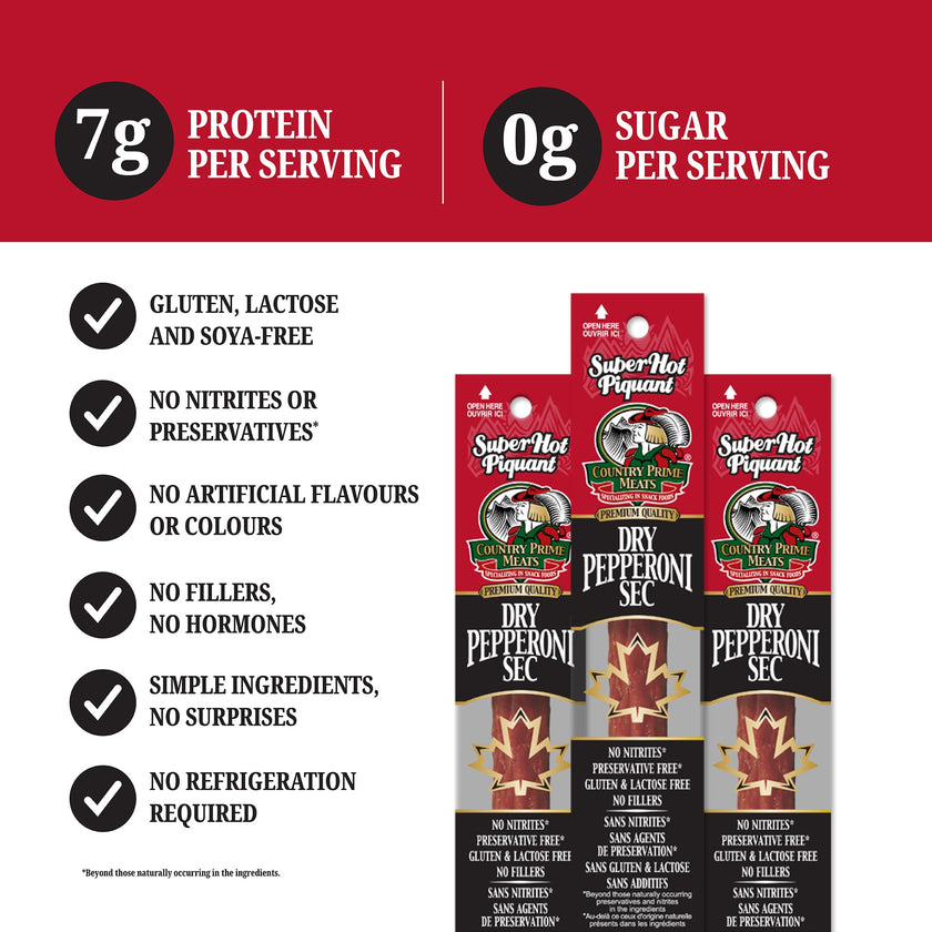 Country Prime Meats - Prime Bites - Super Hot (125g)