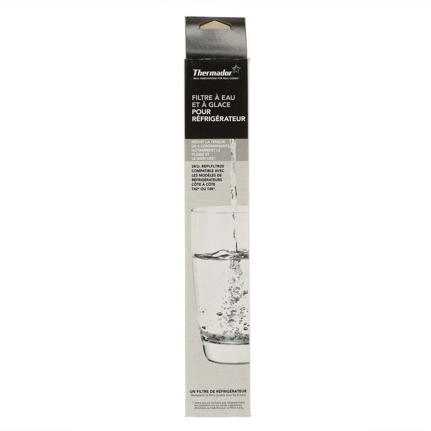 Filtre à eau pour réfrigérateur Bosch 00750673, modèle REPLFLTR20