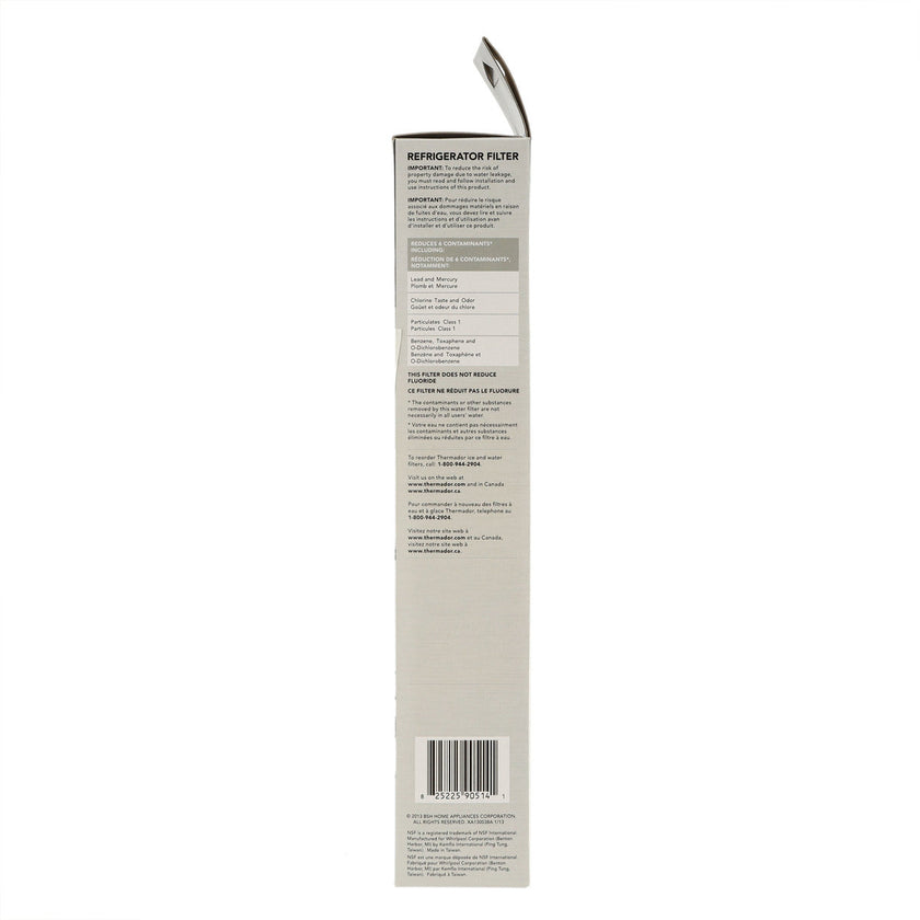 Filtre à eau pour réfrigérateur Bosch 00750673, modèle REPLFLTR20