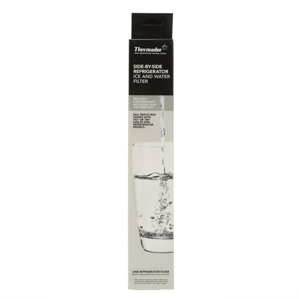Filtre à eau pour réfrigérateur Bosch 00750673, modèle REPLFLTR20