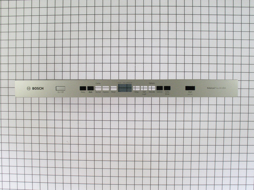 Panneau avant de lave-vaisselle Bosch, pièce de rechange 00770199