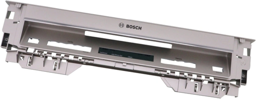 Panneau de façade pour lave-vaisselle Bosch, pièce 00775764 - Argent