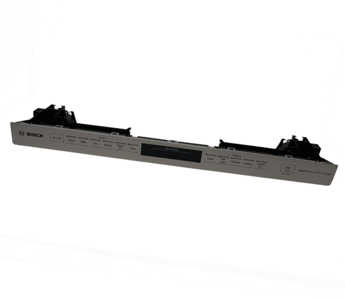Bosch Dishwasher Facia Panel Part 00778941 -Silver