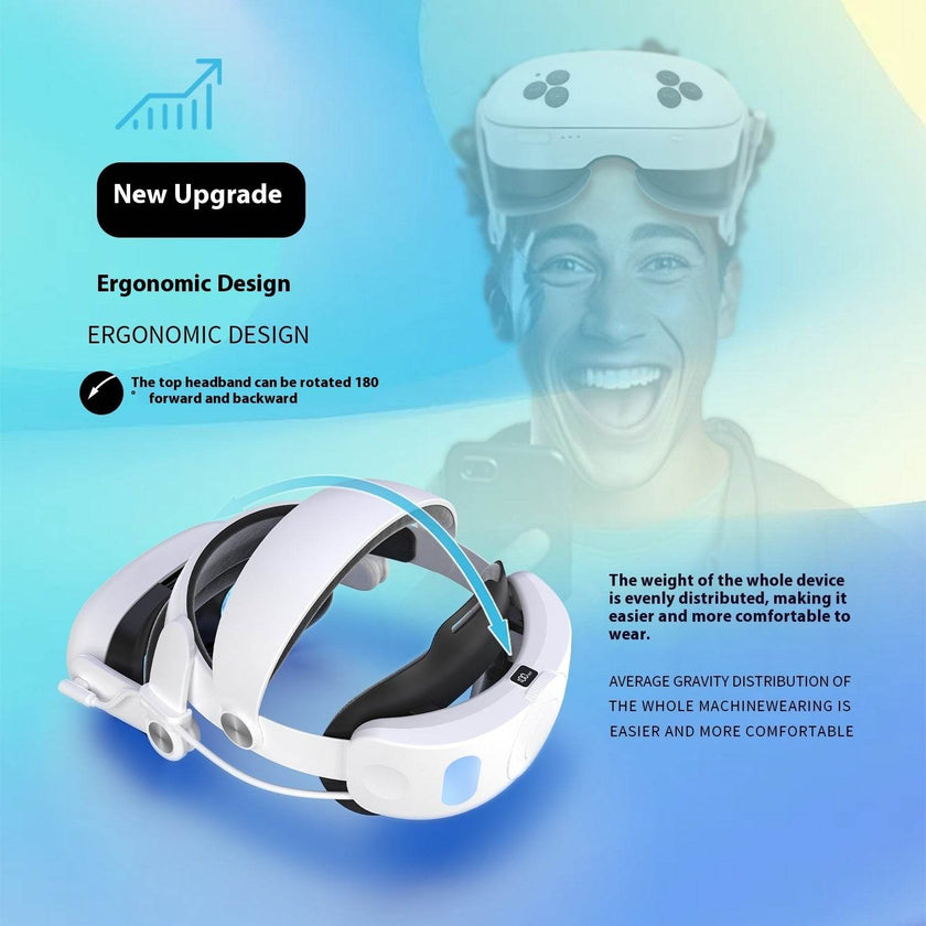 Head Wear Quest3 Charging Head Wear Power Bank Weight Loss VR Accessories