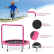 36 Inch Kids Trampoline Mini Rebounder with Full Covered Handrail