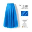 Pleated Mesh Midi Skirt – Women's Prairie Swing Skirt