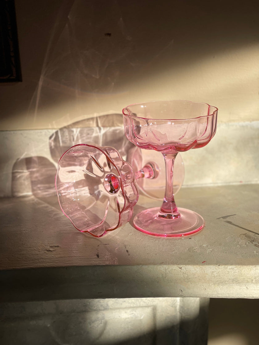 Petal Martini Glass