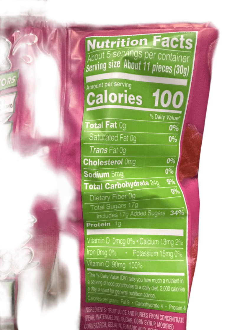 Arizona Sour Watermelon Fruit Snacks 142G - U.S Edition