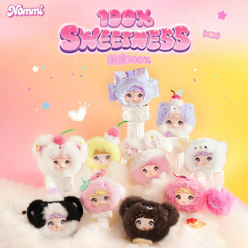 Nommi 100% Sweetness Series Plush Dolls
