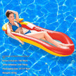 PVC Thick Sequins Wave Inflatable Floating Row