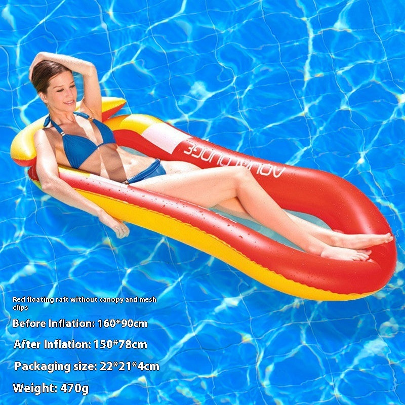 PVC Thick Sequins Wave Inflatable Floating Row
