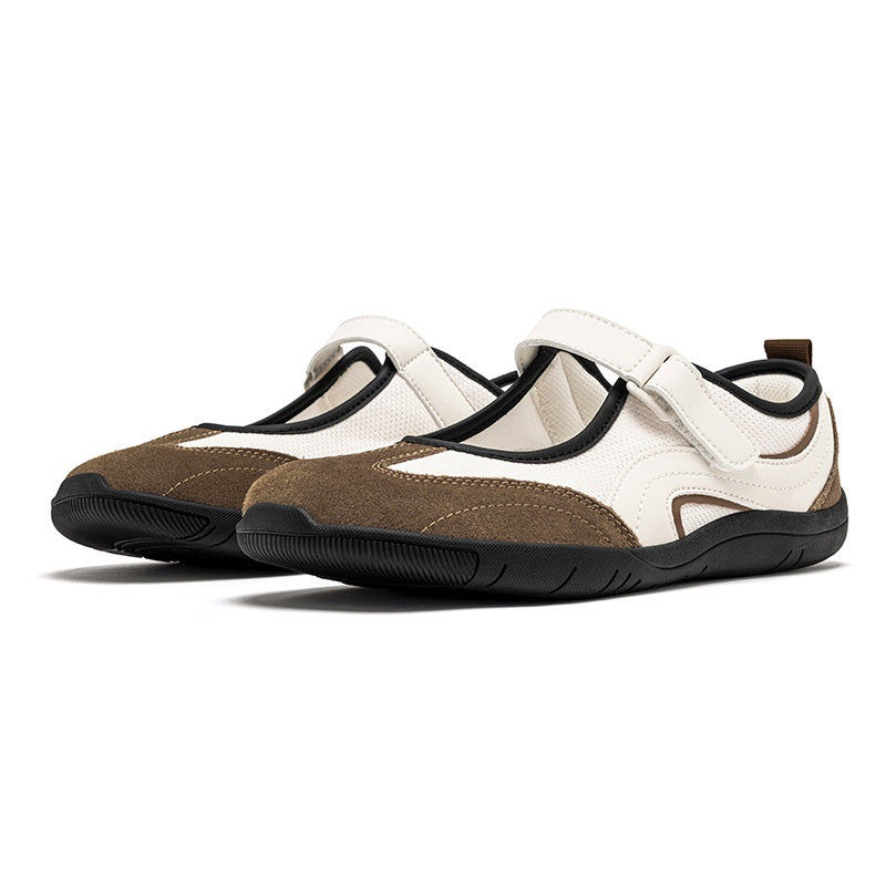 Wide-Toe Mary Jane Shoes | Breathable Mesh Lightweight Women's Casual Sneakers