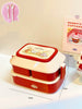 Cute Cartoon Multi-tiered  Kids Bento Lunch Box