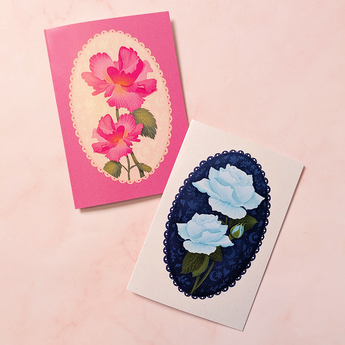 Bloom in Blue | Floral Mini Greeting Card