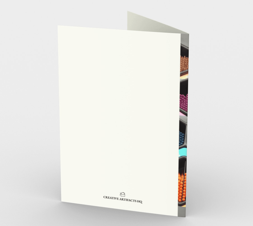 Set of 3 Blank Greeting Cards | 5 x 7 | Crayon Honeycombs
